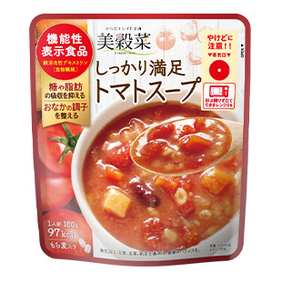 【定期便】美穀菜しっかり満足トマトスープ14袋