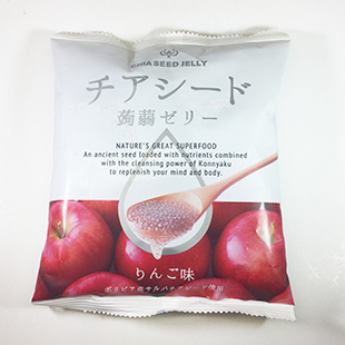 チアシード蒟蒻ゼリー　りんご味×3