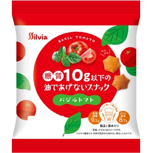 糖質10g以下の油であげないスナックバジルトマト