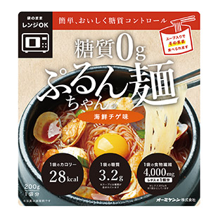 糖質0gぷるんちゃん麺 海鮮チゲ味