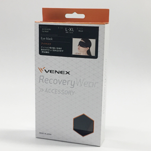 VENEX(ベネクス) アイマスク ブラック 男女兼用L-XLサイズ