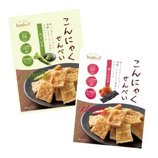 こんにゃくせんべい2種セット